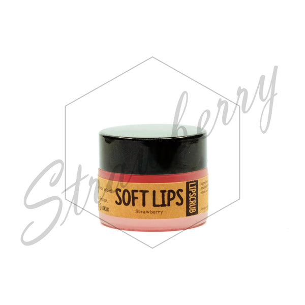 Soft Lips (Strawberry) 士多啤梨味唇部磨砂膏